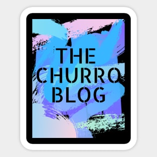 The Churro Blog Messy Brush Sticker